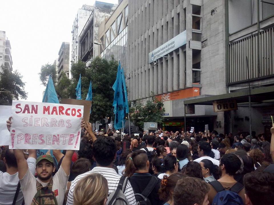 Intervención Afsca, SAN MARCOS PRESENTE