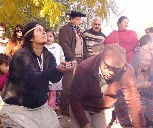 San Marcos Sierras celebró el día de la Pachamama