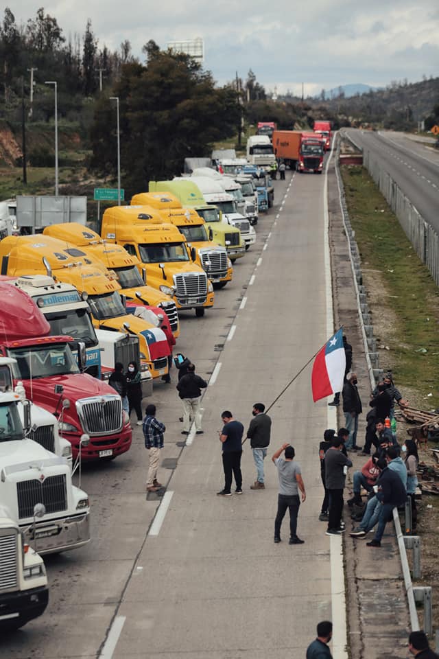 Chile: camioneros vuelve a amenazar con desabastecer el país