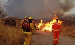 Reporte: Incendios de La Cumbre y Giardino.