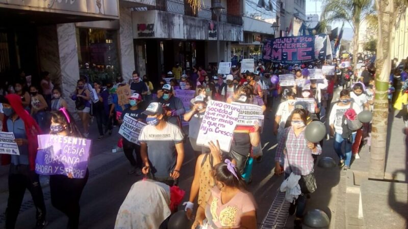 FEMICIDIOS EN JUJUY:»La gente esta indignada y manifiesta el hartazgo de la inacción del Estado»