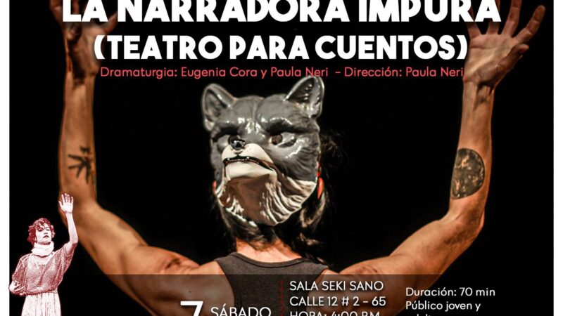 «La Narradora Impura» ya está en Colombia.