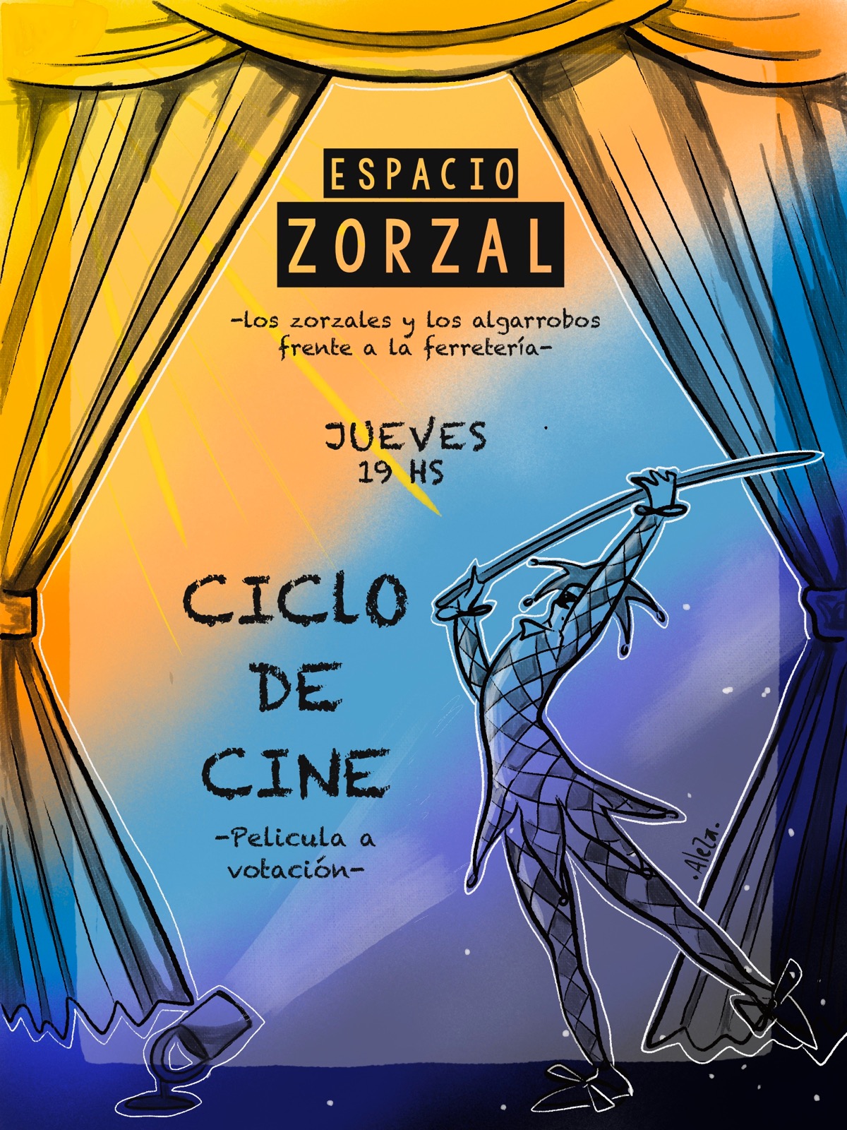 Ciclo de Cine en el nuevo espacio El Zorzal