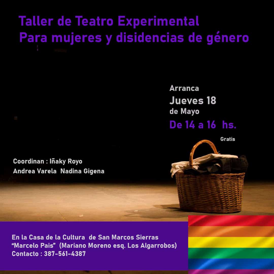 Taller de Teatro para Mujeres y Disidencias