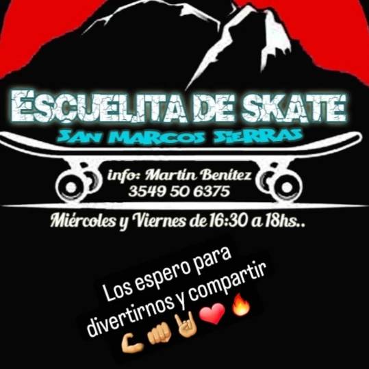 Comienza la construcción de un skatepark en San Marcos Sierras