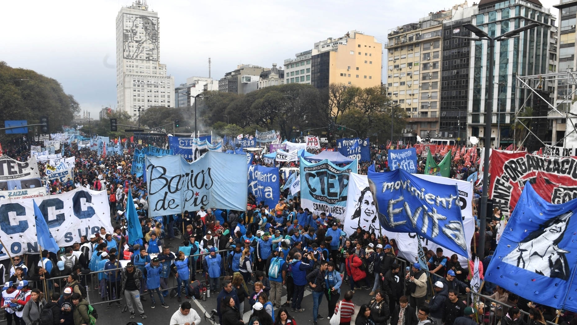 Marcha Nacional de Trabajadores de la Economía Popular