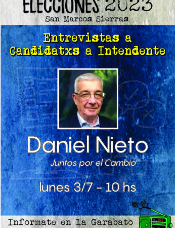 ELECCIONES: Entrevista a Daniel Nieto