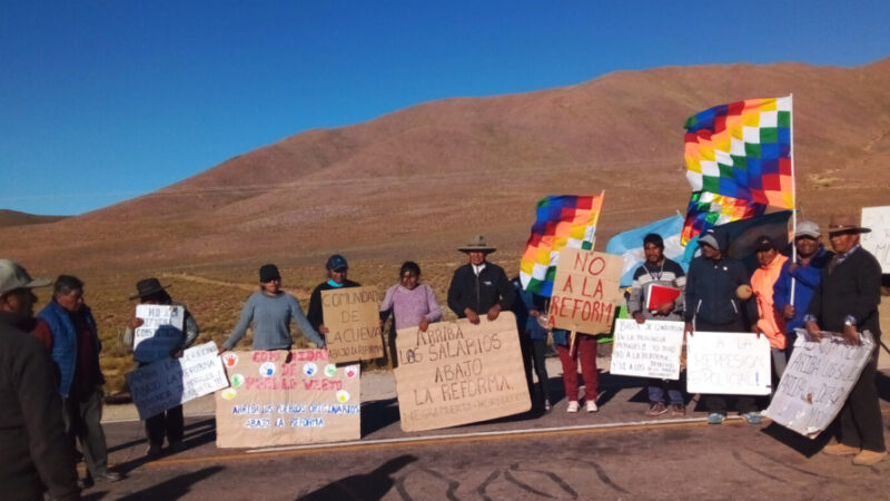 «Hace un mes que la provincia de Jujuy esta paralizada»