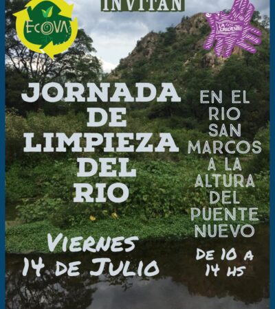 Jornada de limpieza del río