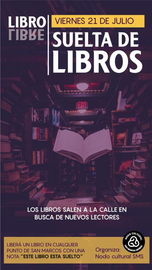 Suelta de Libros en San Marcos Sierras