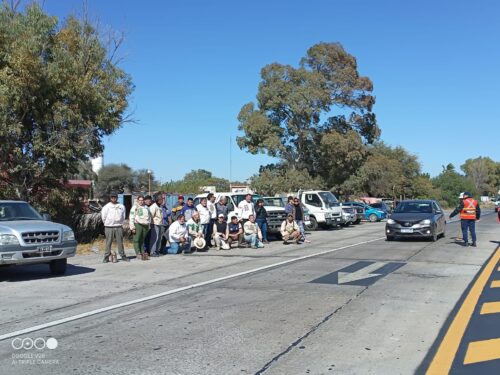 Apicultores de San Marcos se movilizan en Cruz del Eje