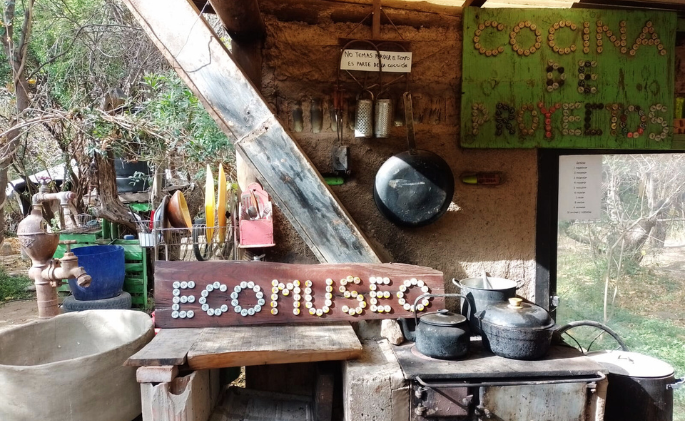 La casa ecodoxica inaguró el museo serrano autogestivo